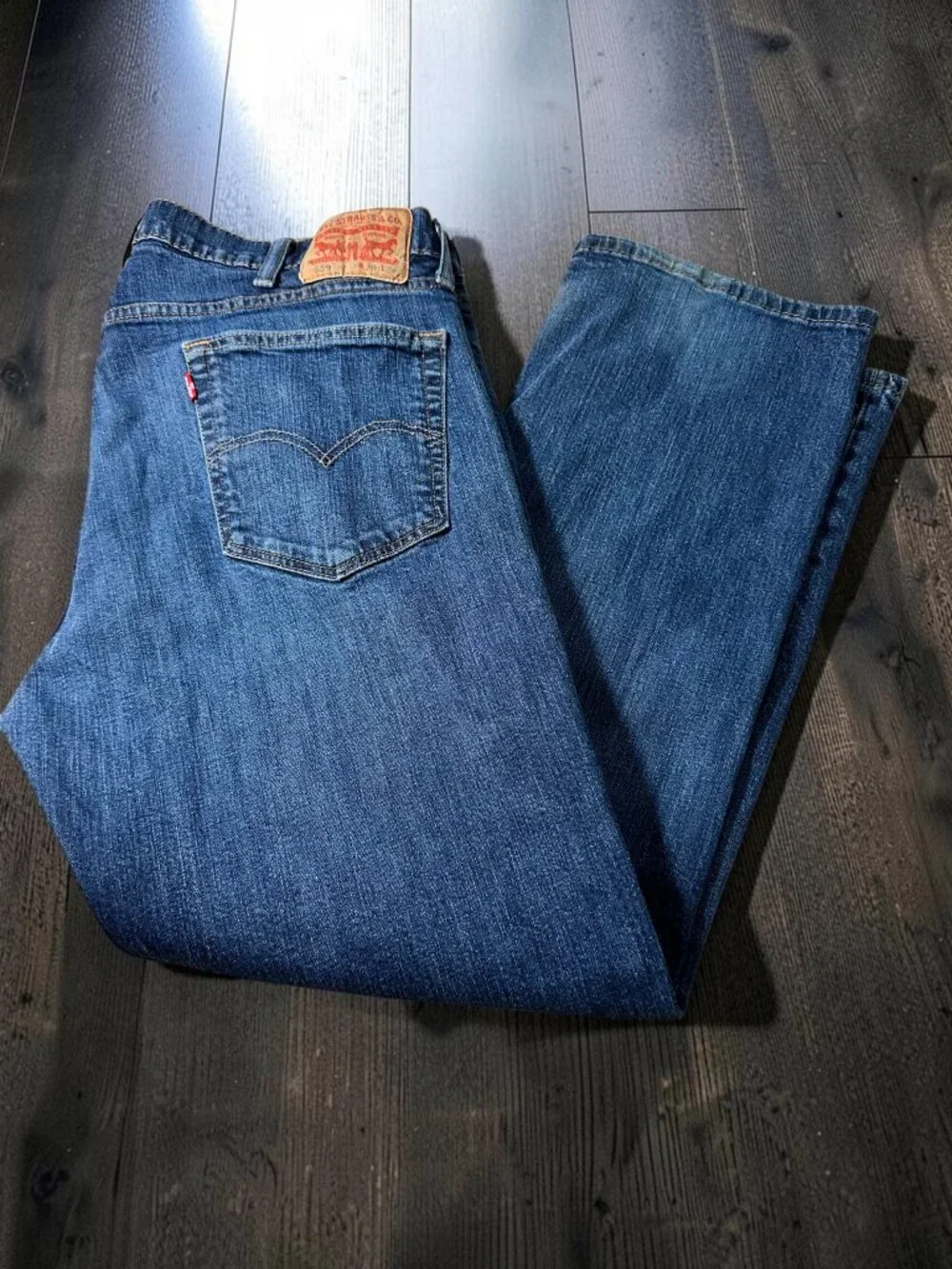 Levi’s 559 Jeans Men’s 38x30 Blue Solid Relaxed Y2K